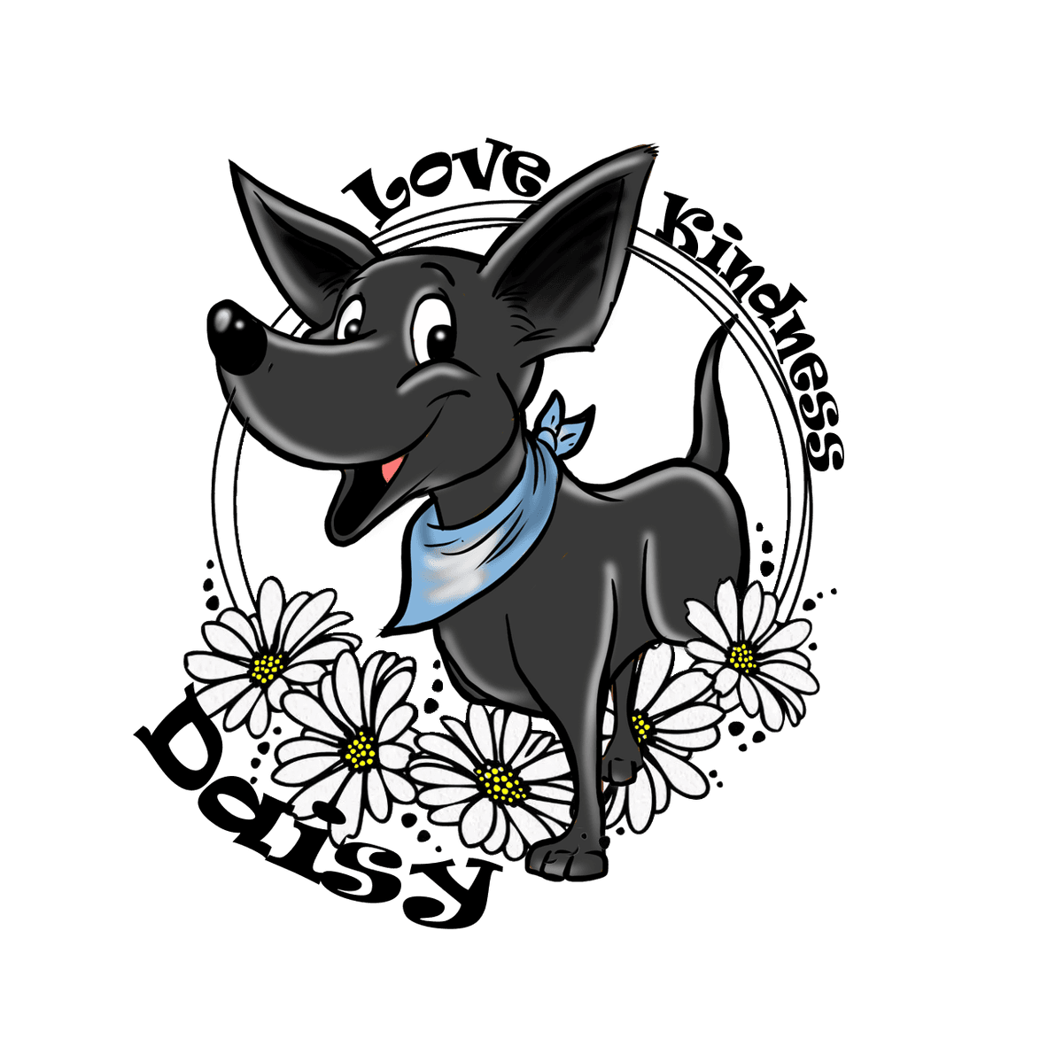 Daisy Love Kindness seal